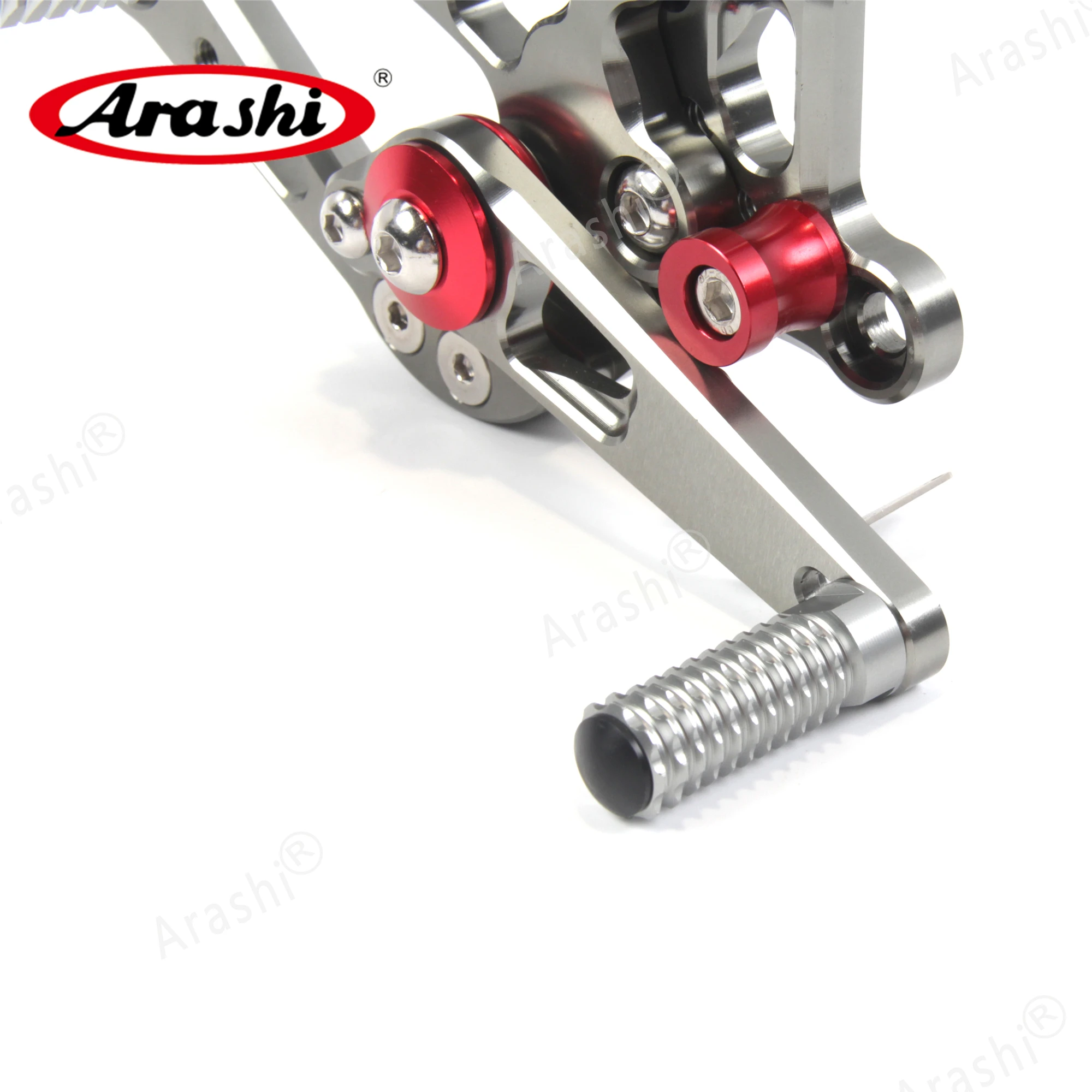 Arashi 1 Набор ЧПУ Регулируемые подножки для APRILIA RSV4 R 2009 2010 2011 2012 подножки Rider Rearset подножки RSV4