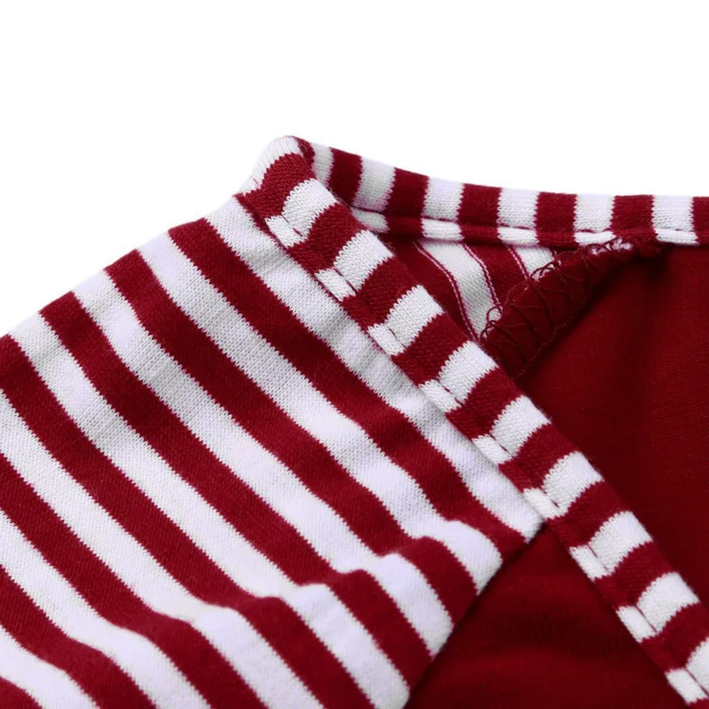 

Maternity Blouse Long Sleeve V-neck Striped Printed Nursing Tops Breastfeeding Clothes Ladies T-shirt Casual Pregnancy Clothes