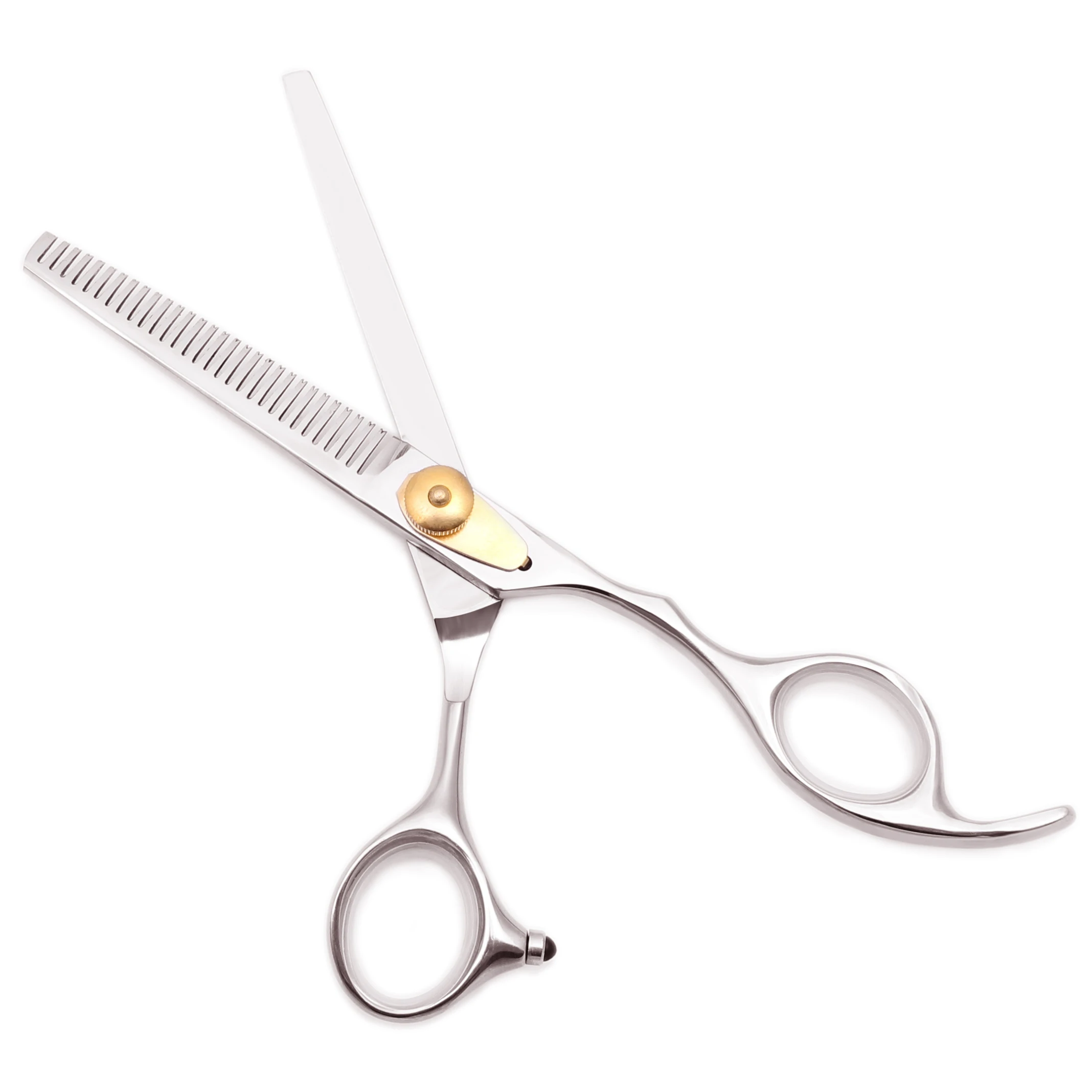 6 &quotНержавеющая гравировка логотипа Парикмахерская филировочные ножницы для