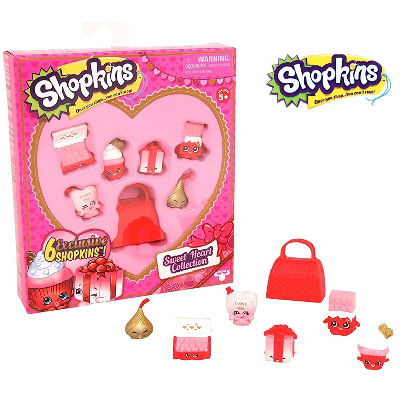 

Shopkins Sweetheart Series Toys Birthday Collectible Surprise Gift for Girls