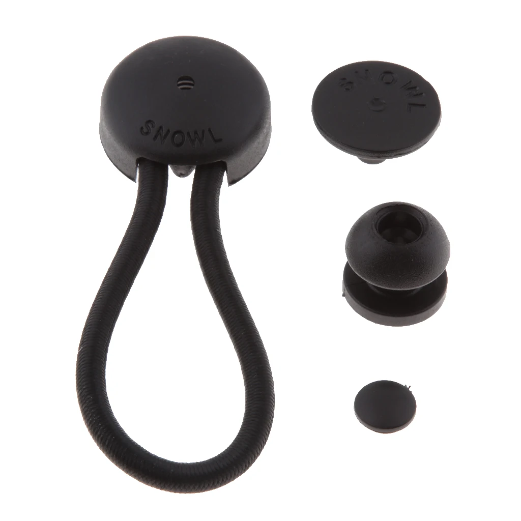 3 шт. черные шарики банджи шнур ремень брезентовый галстук|Морское оборудование| |