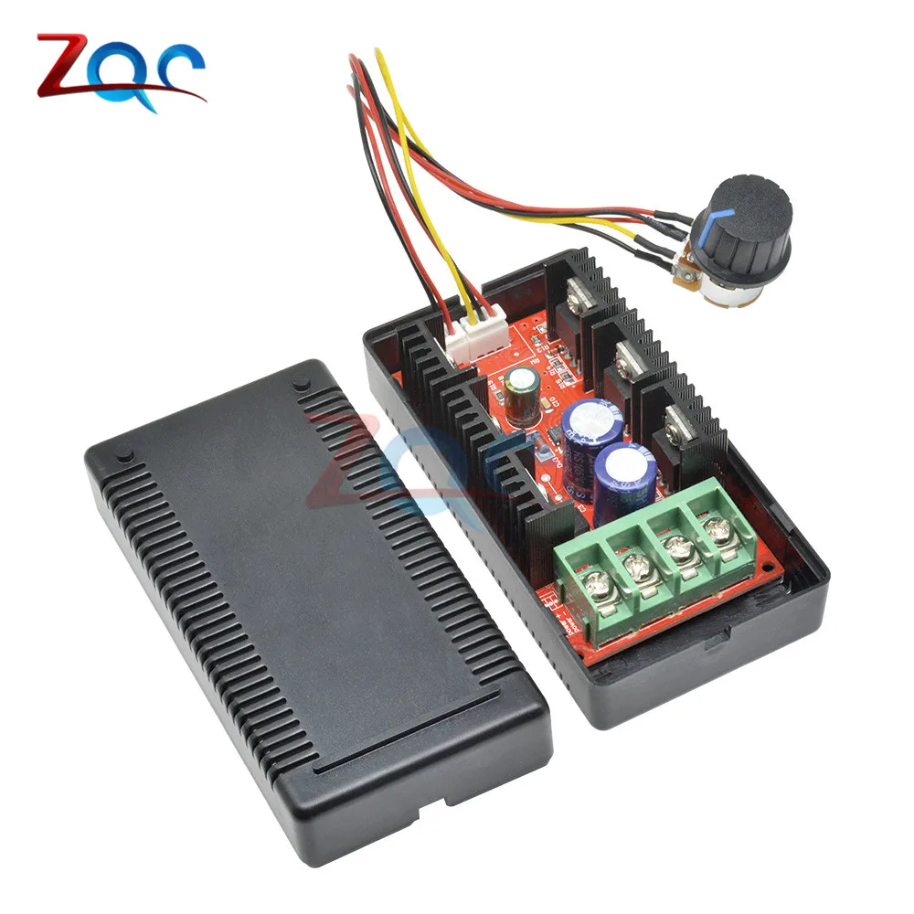 DC 12V 24V 48V 2000W MAX 10-50V 40A контроллер скорости двигателя постоянного тока PWM HHO RC PWM вентилятор автомобильный регулятор мощности переключатель плавного пуска