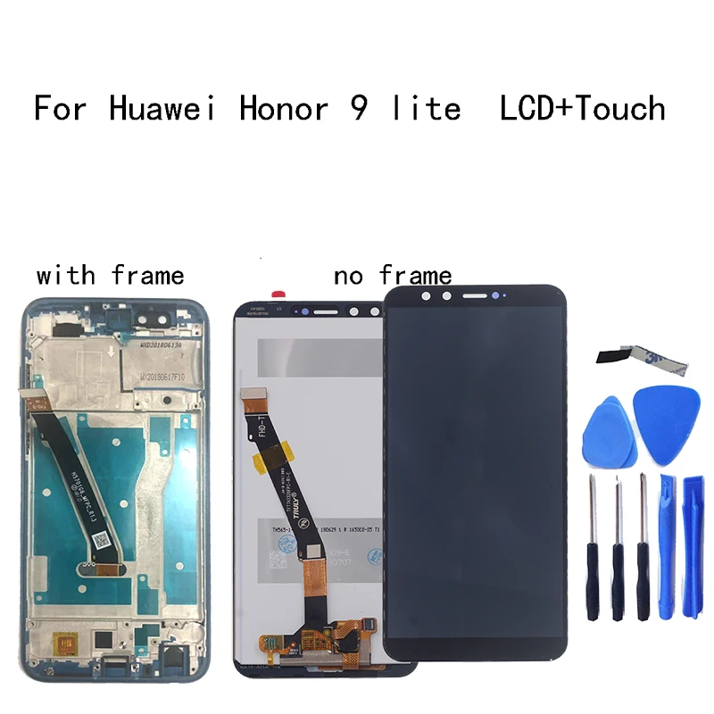 5,6" ЖК-дисплей для huawei Honor 9 lite LLD-AL00 AL10 TL10 L31 lcd+ кодирующий преобразователь сенсорного экрана в сборе монитор ремонтный комплект