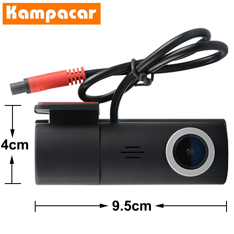 Kampacar Car Wifi DVR Dash Cameras Mini Dvrs Dash Cam 360 Degree Rotate Sony IMX323 Car Camera Auto Novatek 96658 2 Car Recorder