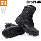 Мужские ботинки Xiaomi, зимние ботинки для снега, тактические ботинки спецназа, ботильоны в стиле пустыни, Военная обувь