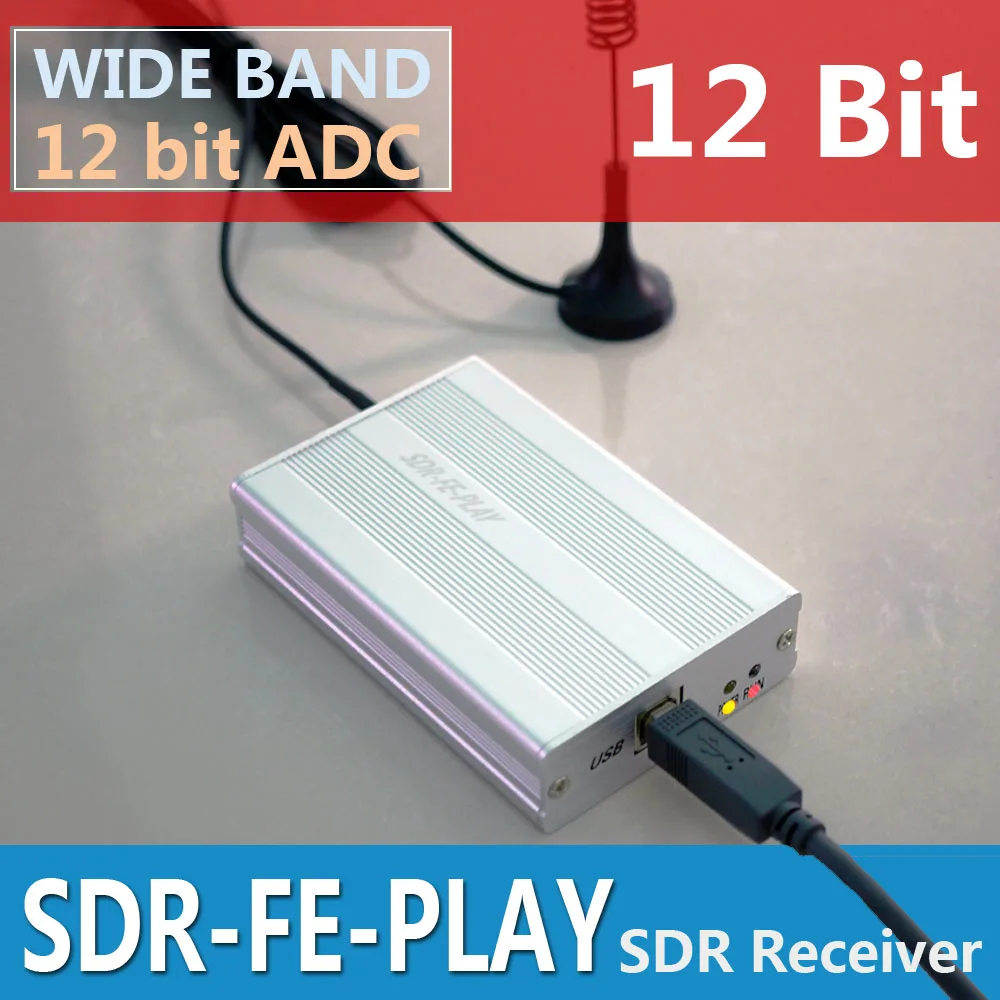 Широкополосный полнофункциональный 12bit SDR приемник SDRPLAY RSP1 RSP2 RTL-SDR HackRF обновление AM FM HF SSB CW приемник Полнодиапазонный радиоприемник