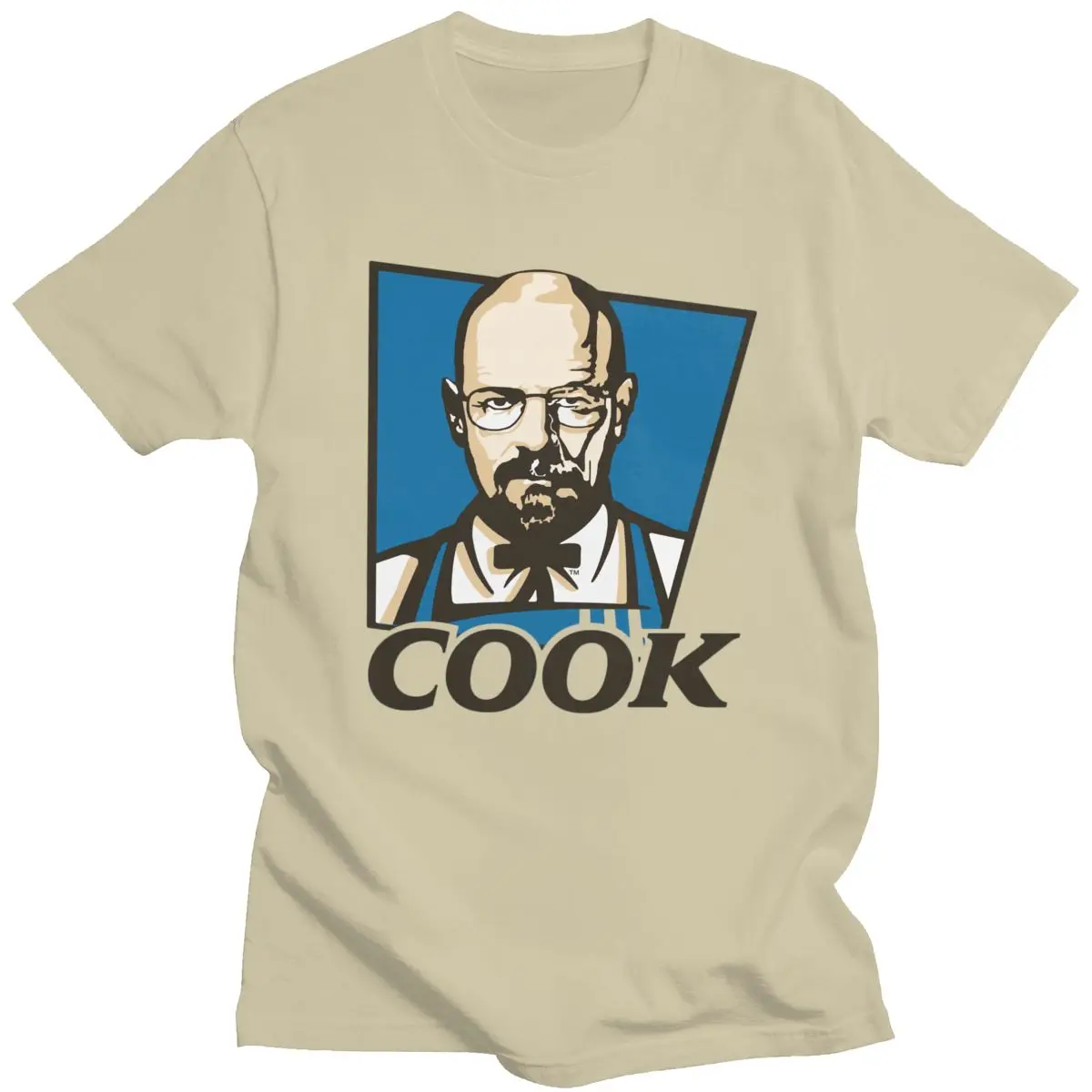 Футболка мужская с надписью Humor Breaking Bad 100% хлопок | Мужская одежда