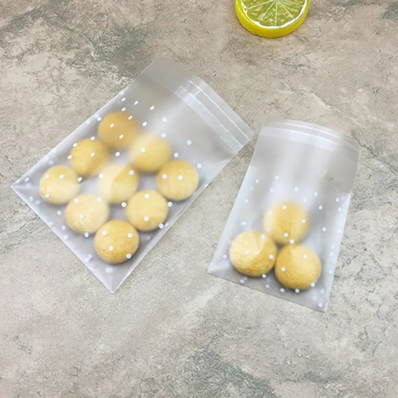 100 шт. пластиковые прозрачные конфеты в горошек | Дом и сад