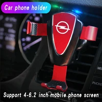 car holder fully automatic mobile phone navigation support mobile phone holder for opel insignia astra j h corsa accessories