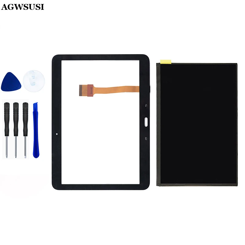 ЖК дисплей с дигитайзером тачскрина для Samsung Galaxy Tab 4 10 1 T530 T531 T535 сменный сенсорный