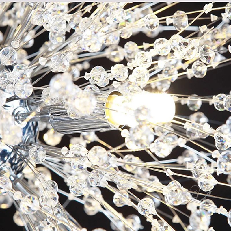 Светодиодные подвесные светильники в стиле пост-модерн хрустальные лампы для