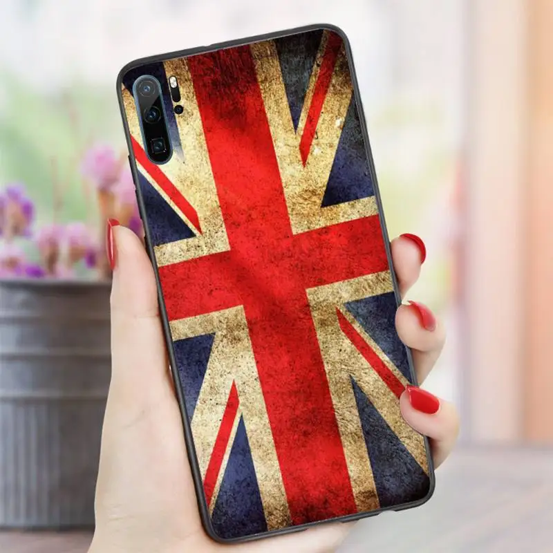 

England British Uk Union Jack Flag Phone Case For Huawei honor Mate P 10 20 30 40 i 9 8 pro x Lite smart 2019 nova 5t