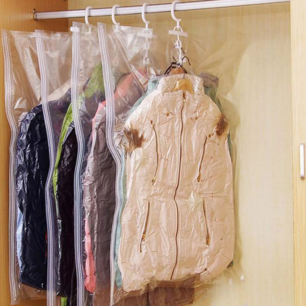 1 шт. вакуумная сумка для хранения боковая вытяжка пылезащитный чехол одежды