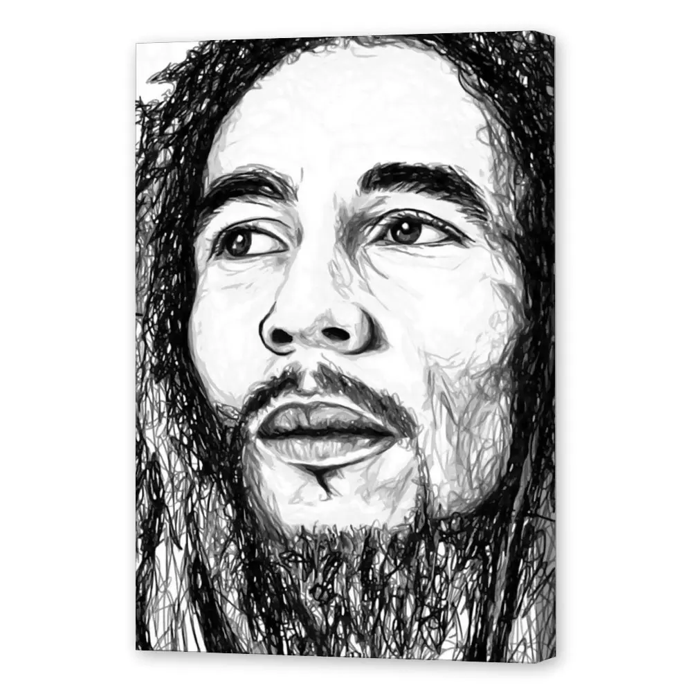

BobS Survival Hiphop Singer RapperCanvas Painting Wall Art Posters and Prints Wall Pictures for Living Room Decoration Home Dec