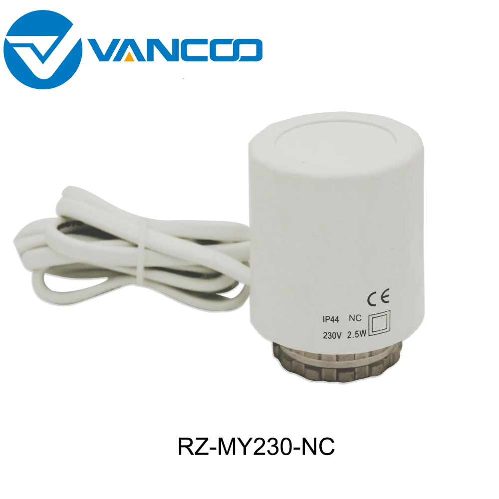 

Vancoo 3A Water Floor heating Smart thermostat work with Normally Closed Servos Actuator Connecting 8 sub-chamber Hub Controller