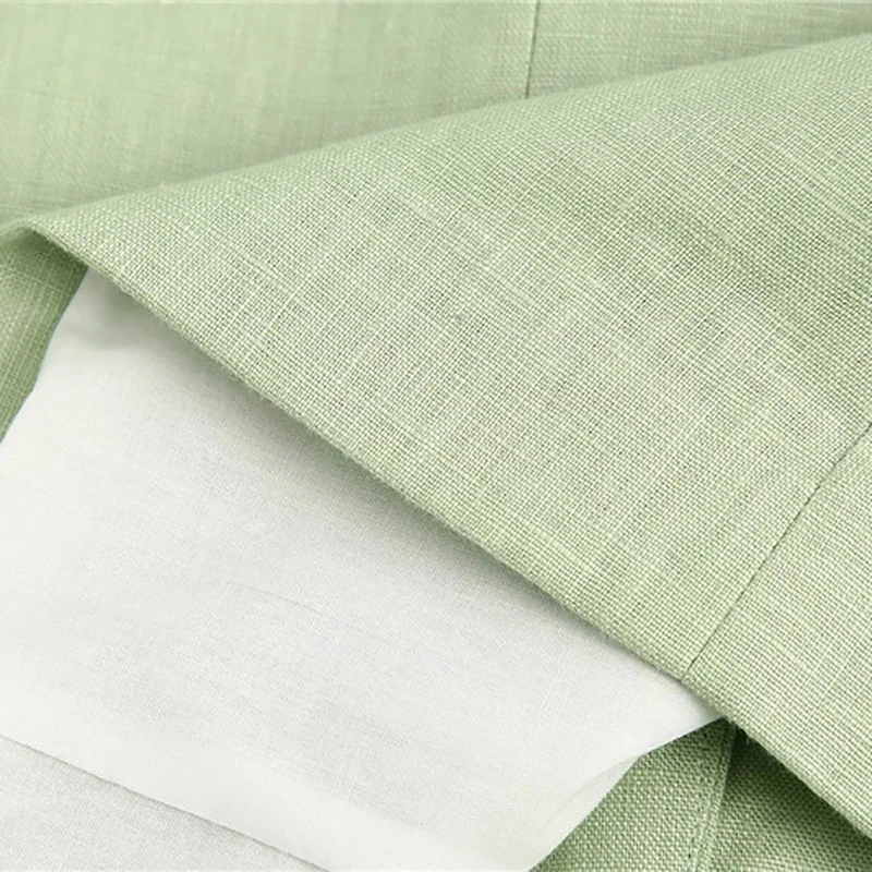 

women summer casual cotton linen za green long blazer outwear 2020 fashion office lady single breasted long sleeve jacket blazer