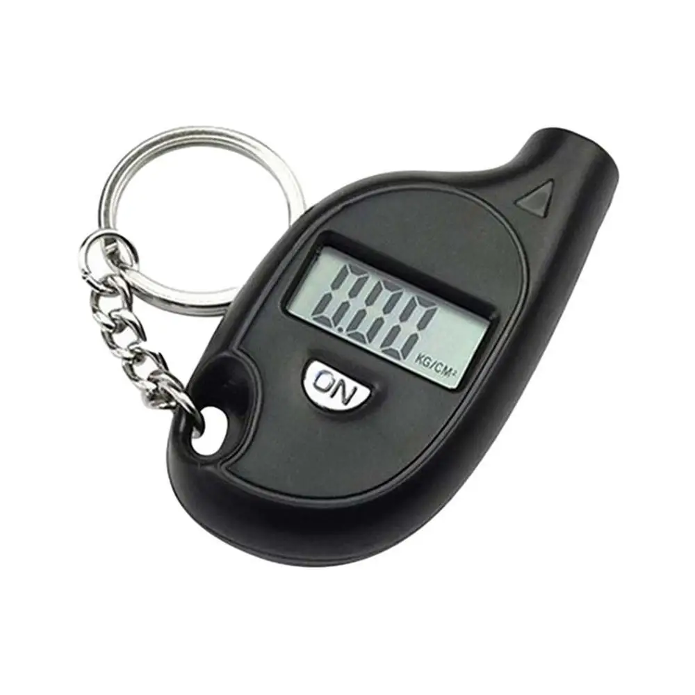 

Mini Portable Digital LCD Vehicle Motorcycle Car Tire Tyre Air Pressure Gauge Tester Monitor Manometer Barometers with Keychain