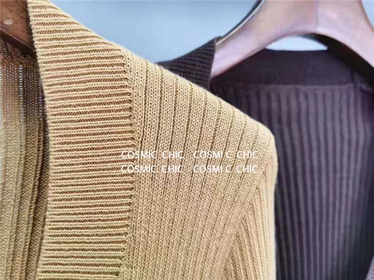 Cosmicchic Women Long Sleeve Knitted Wool Bodysuit Autumn Winter O Neck Sexy Bodycon Top Quality Party Club Solid Body