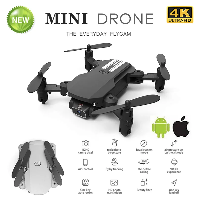 

Радиоуправляемый Дрон UAV Квадрокоптер WiFi FPV с 4K HD-камерой