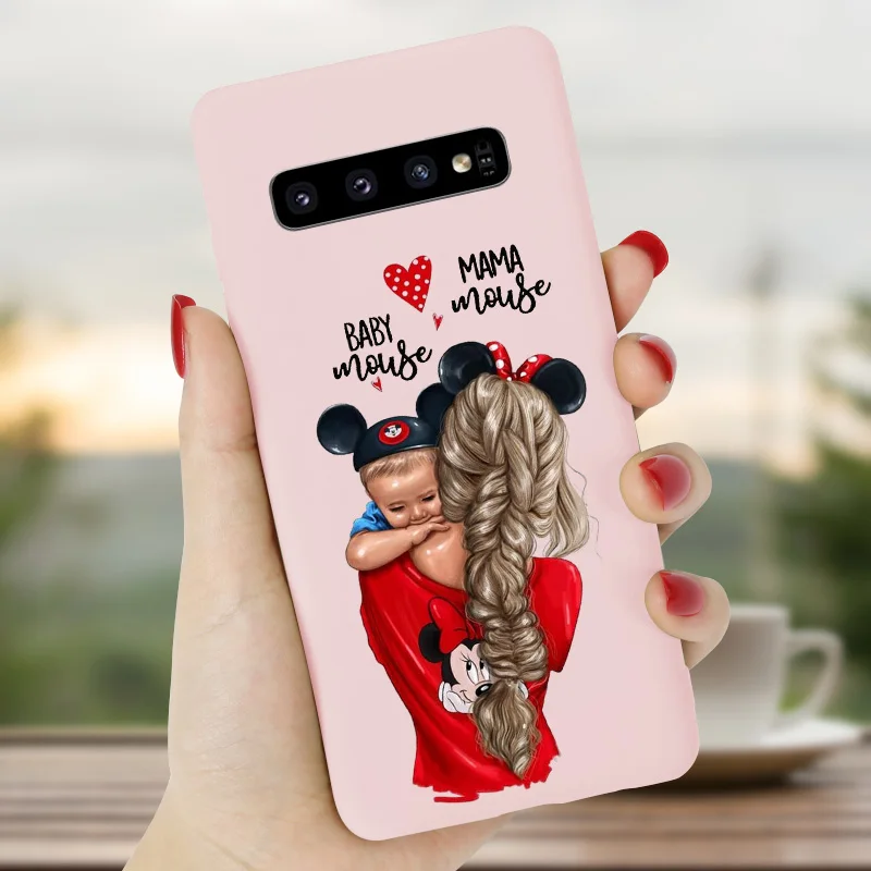 FSMM4 Супер или «I Love Mama» для телефона Funda для samsung A70 A50 A40 A30 A20 A10 A7 A6 плюс A8 A5 чехол карамельный Мягкий силиконовый чехол - Цвет: FSMM4