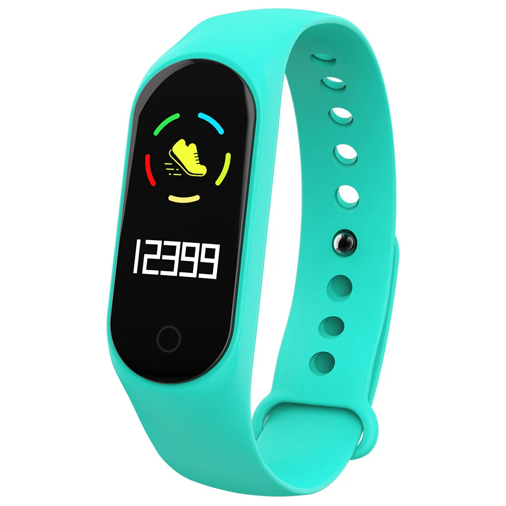 M4S waterproof smart bracelet heart rate oximeter step swimming health multi-function intelligent sports watch wrist | Мобильные