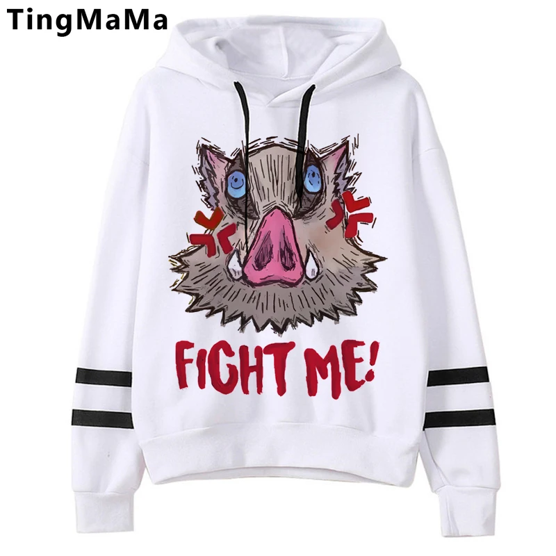 Толстовки мужские Kawaii Kimetsu No Yaiba Tanjiro Kamado Nezuko японское аниме рассекающий демонов