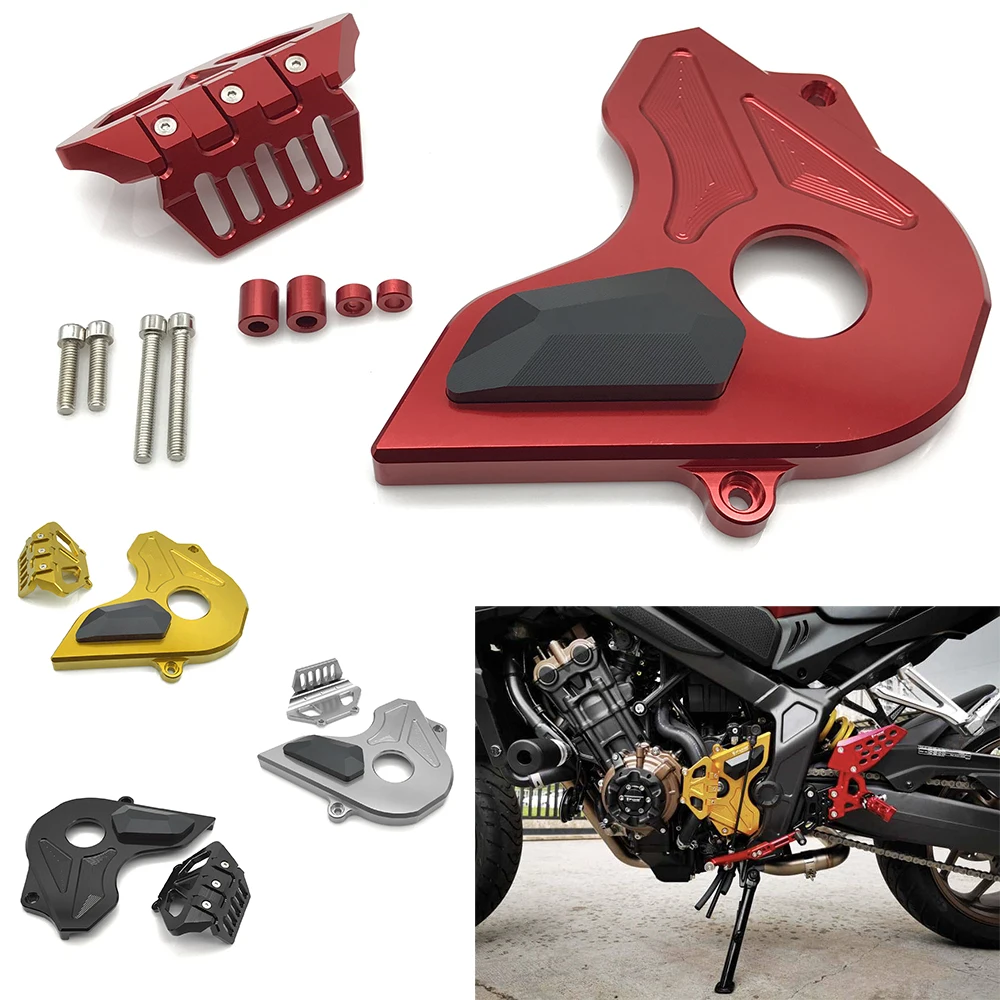 

Передняя Звездочка цепи мотоцикла для Honda CB650 CBR650 CBR650F CB650F 2014 + CB650R 2019-2020, защитная крышка шестерни
