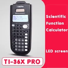 Brand New Original Texas Instruments Ti-36x Pro Multifunctional Student Scientific Hot Selling clear calculator