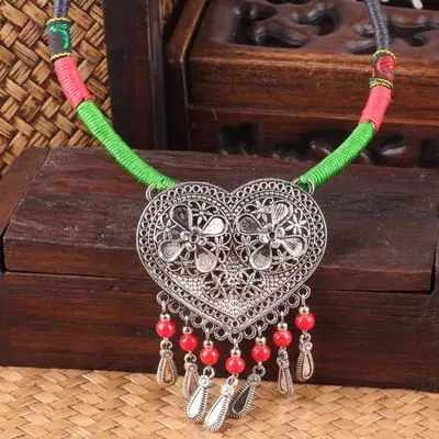 Этнические украшения ожерелье в этническом стиле юньнань этнические новое