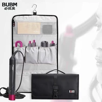 bubm travel storage roll bag compatible with dyson airwrap styler portable hang organizer bag for dyson hair styling whole set