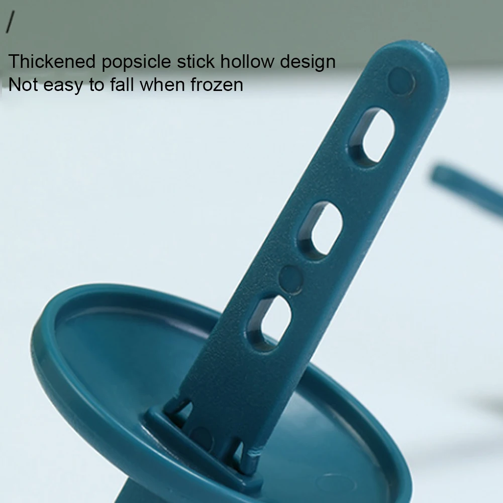 

Silicone Ice Cream Mold Popsicle Mold DIY Homemade Cute Ice Cream Popsicle Ice Lolly Maker Model Reusable Tray Holders