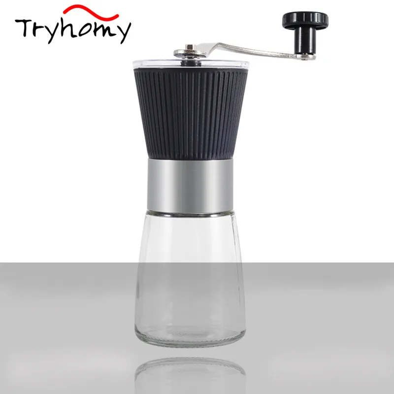 Manual Coffee Grinder Coffee Bean Grinder Hand Coffee Mill Ceramic Burrs Stainless Steel Pepper Nuts Pills Spice Machine Grinder high grade stainless steel pepper mill electric pepper mill grinder manual pepper grinder coffee grinder