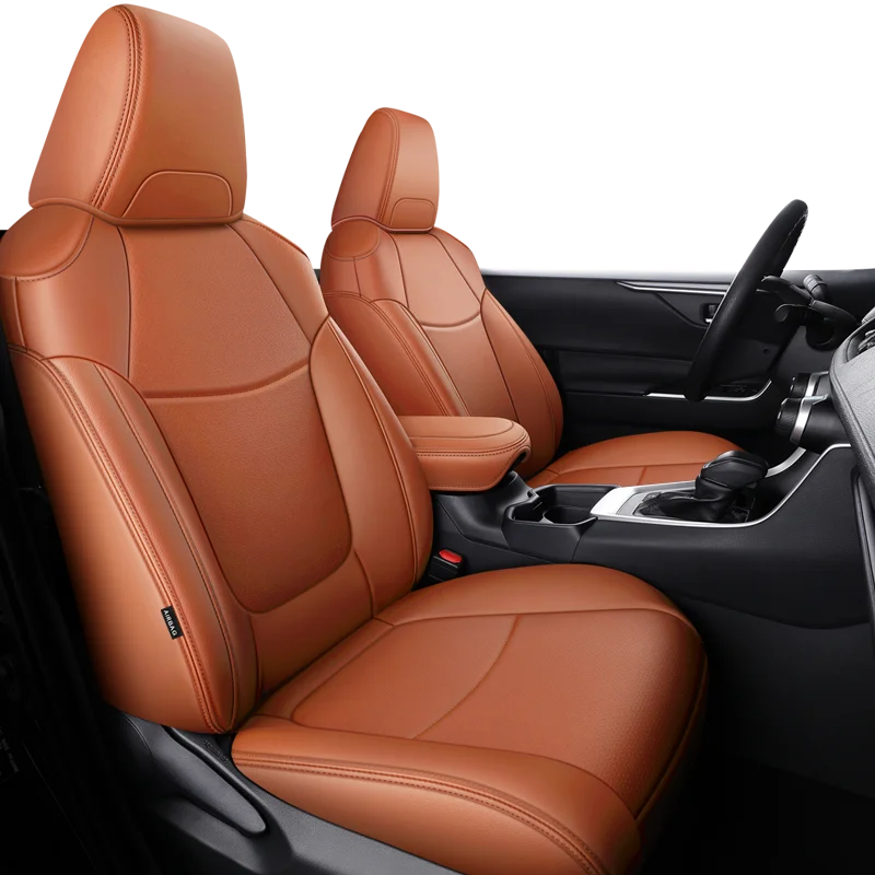 custom fit car accessories seat covers for 5 seats full set top quality leather specific for toyota rav4 corolla chr camry free global shipping