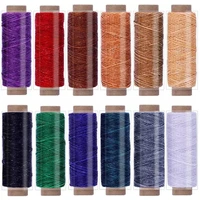 lmdz 660 yards leather sewing waxed thread 150d 55yards per spool stitching thread for leather craft diybookbinding