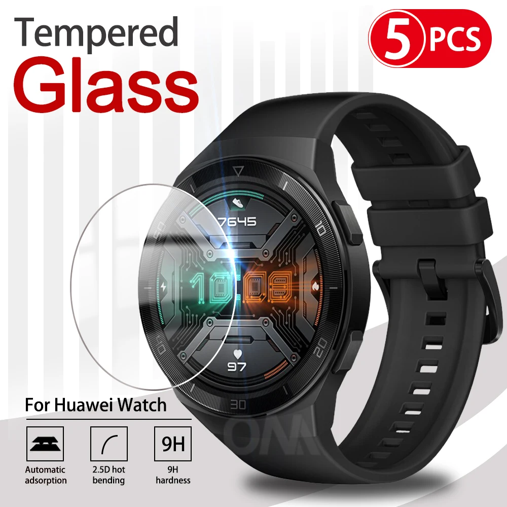 Закаленное стекло 9H для Huawei Honor Magic Watch 2 GT 2E защитная пленка экрана 42 мм 46