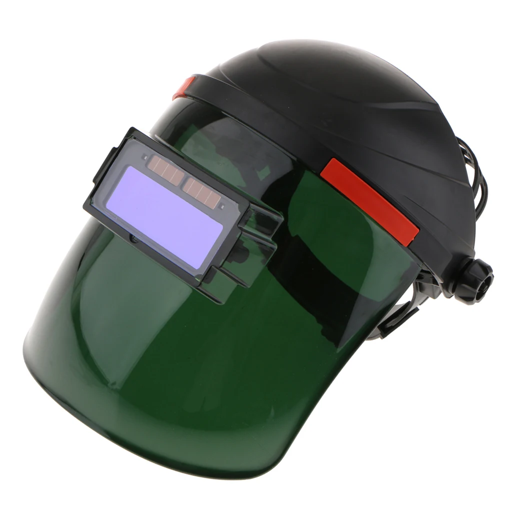 

Auto Dimming Welding Helmet Arc Tig Mig Grinding Headset Mask Black, protecting the eyes, faces and necks