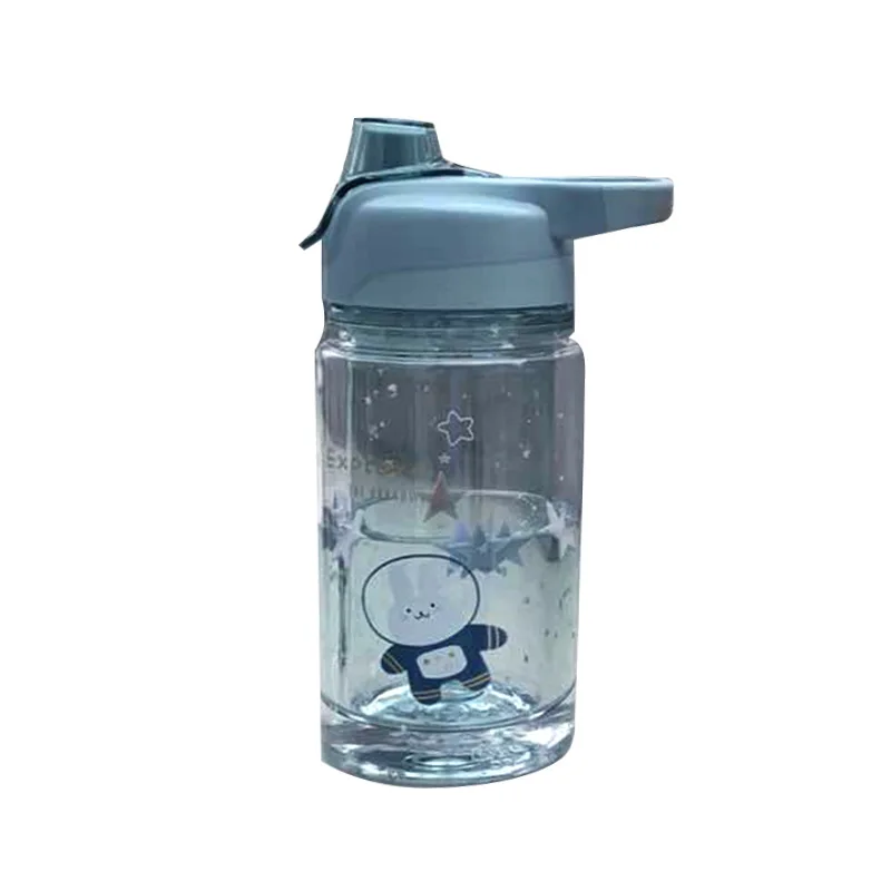 

Cute Water Bottle for Girls Kawaii Gobelet Plastique Copas Plastico Stylish Large-capacity Portable Double-layer Handle Fashion