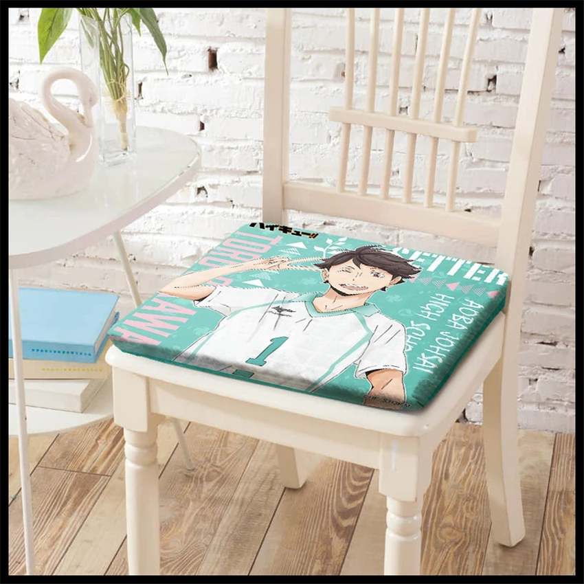 

Аниме/Haikyuu! Oikawa Toru/Iwaizumi Hajime высокая эластичность памяти Хлопок Подушка сиденья/коврик