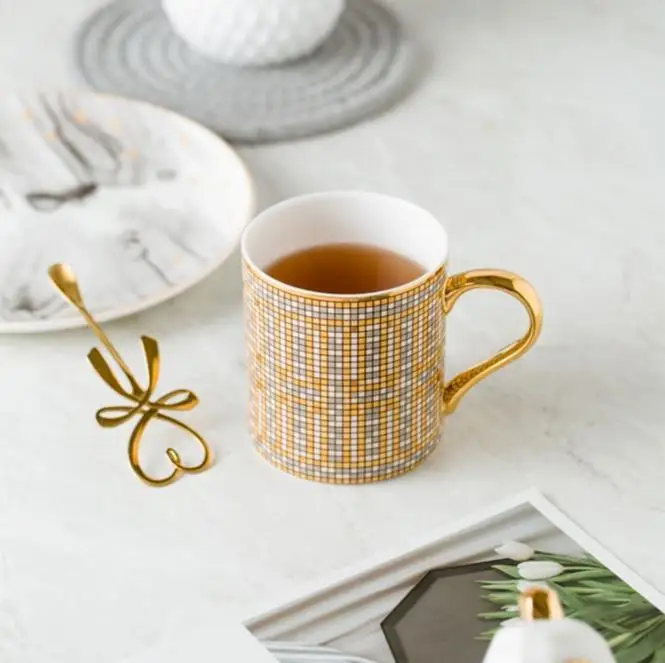 Wourmth Ceramics Cups And Mugs Large Capacity Top Grade Porcelain Coffee Water Container Ceramic Tea Famous Brand | Дом и сад