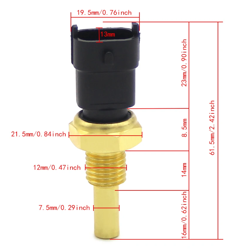 

Water Temp Temperature Sensor For Ski-doo Elite 1500 Expedition 1200 SE TUV 1300 600 900 ACE SWT V GrandTouring 700 Carb GSX