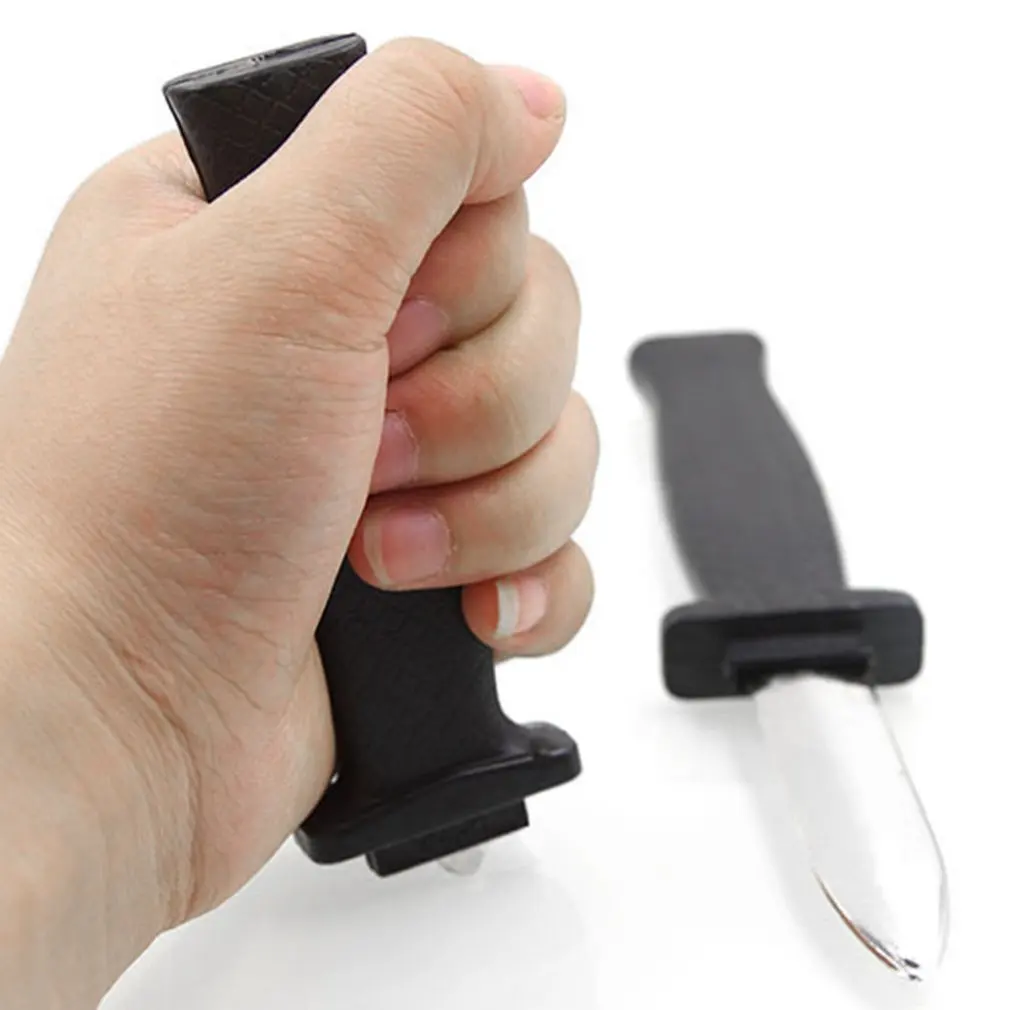 18 см Хэллоуин реквизит игрушки шутка волшебный пластиковый выдвижной нож для