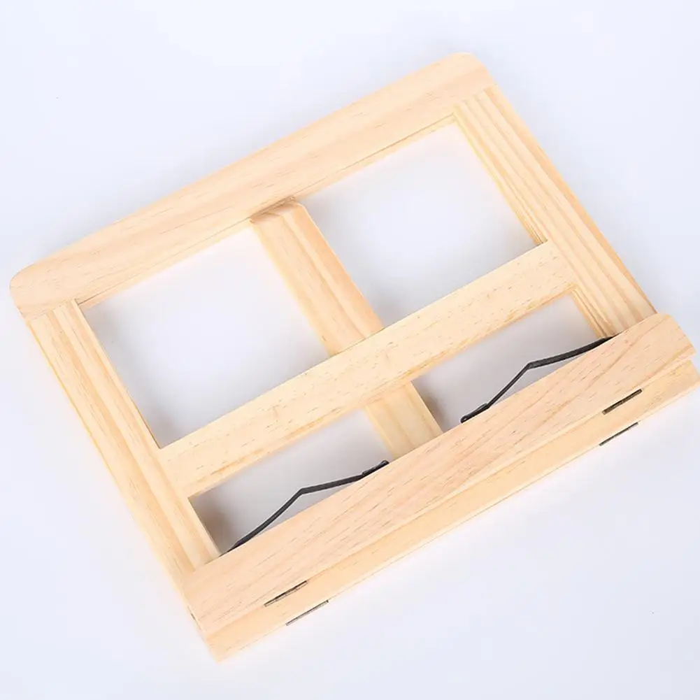 Портативная книжная полка с деревянным каркасом подставка для планшетного ПК