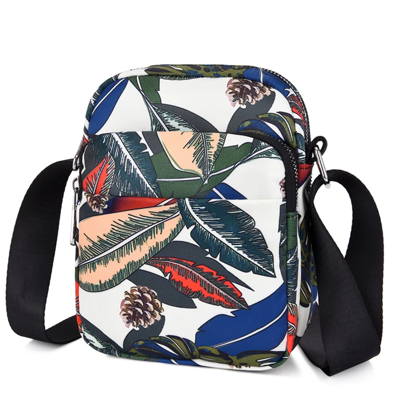 

2021 Summer Strap High Quality Oxford Cloth Nylon Ladies Women Samll Mobile Phone Messenger Casual Cossbody Chest Shoulder Bag