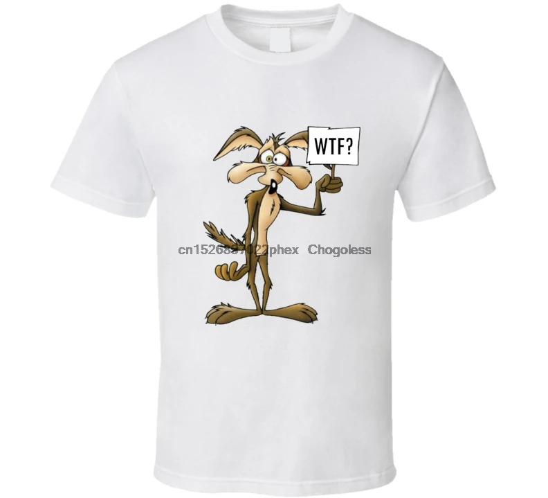 Looney Tunes Wile E. Футболка с рисунком койота винтажный подарок для мужчин и женщин