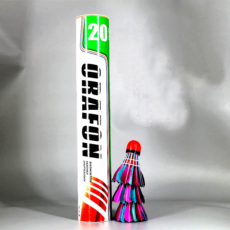 

New Shuttlecock Tournament Badminton Shuttlecocks Goose Feather Durable Stability Balls Outdoor Sport Accessories