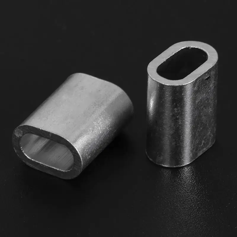 10 шт 3 мм из алюминиевого сплава наконечники для проводов веревок | Обустройство