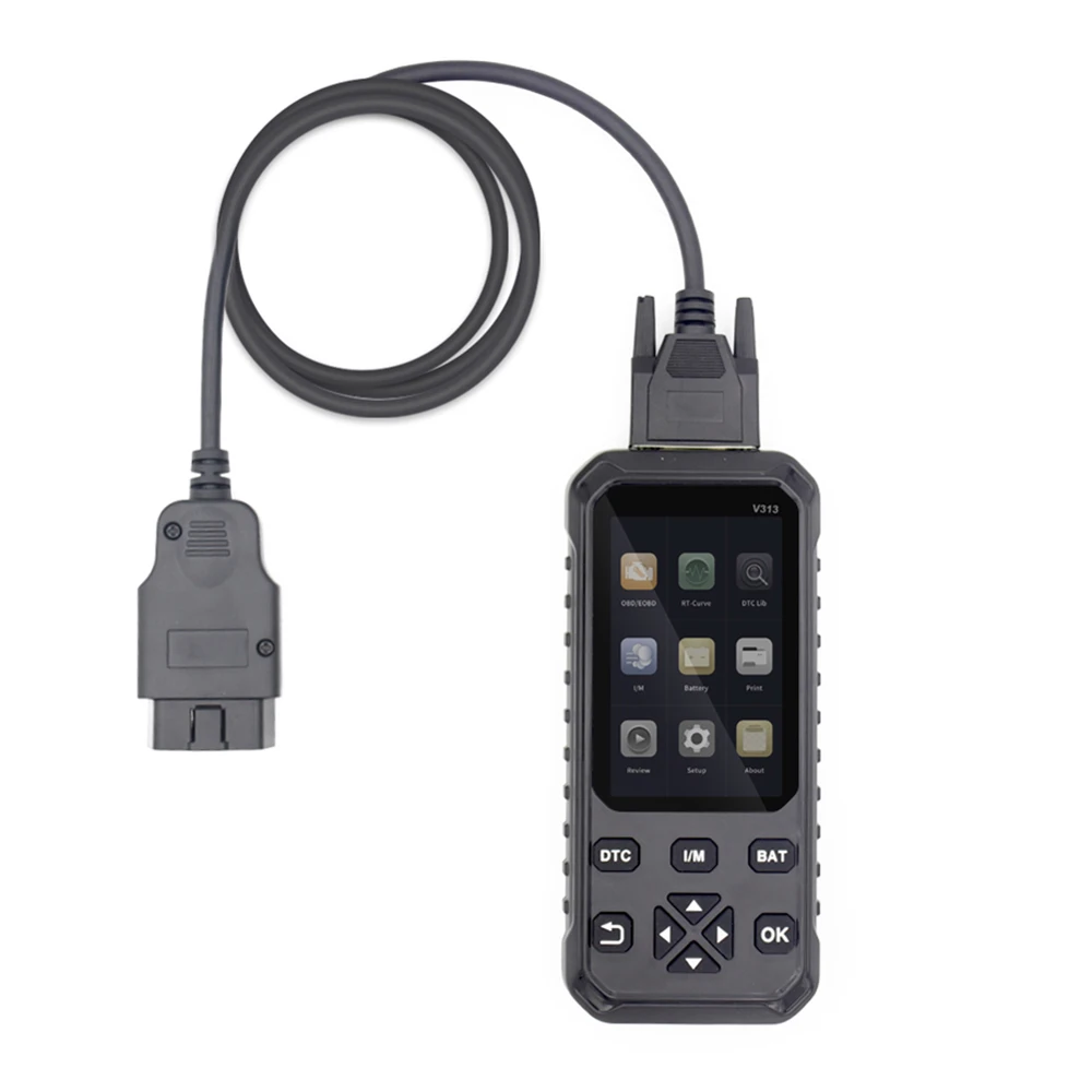 

Автомобильный сканер V313 2 в 1 OBD2 считыватель кодов неисправности автомобильного двигателя универсальный сканер OBD II автомобильный диагност...
