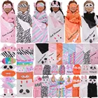 Комплект кукольного халата 6 шт., Одежда для кукол с единорогомлисойв форме зебры, Одежда для новорожденных 43 см, 18 дюймов, американская кукла, набор для путешествий для девочек