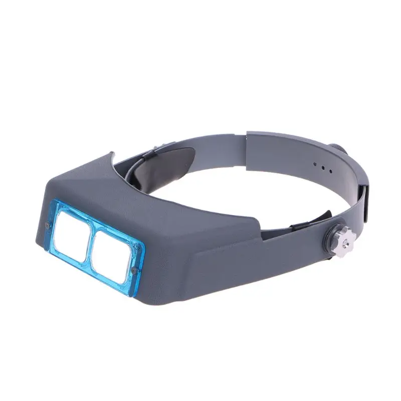 

Новинка 2021, увеличительное стекло с креплением на голову для сварки и ремонта, повязка на голову, лупа с оптическим козырьком, 4 линзы