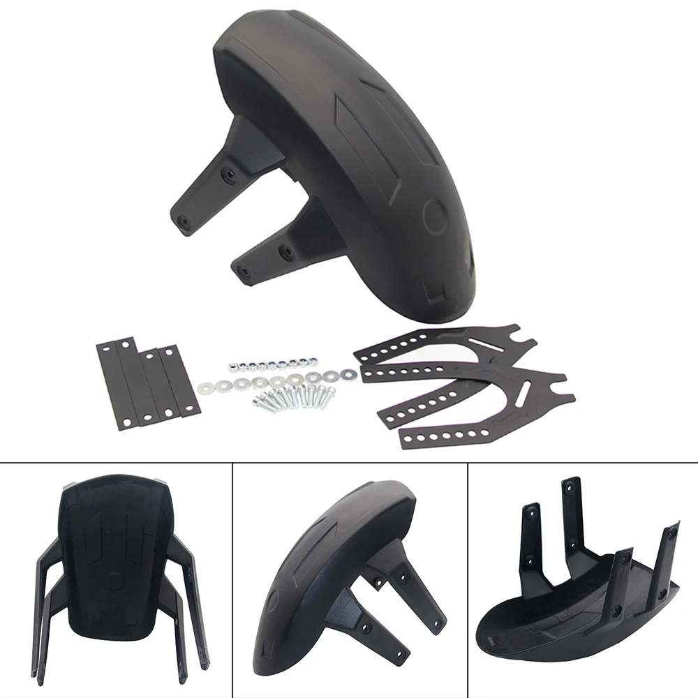 Универсальное черное пластиковое заднее колесо мотоцикла защита от брызг для